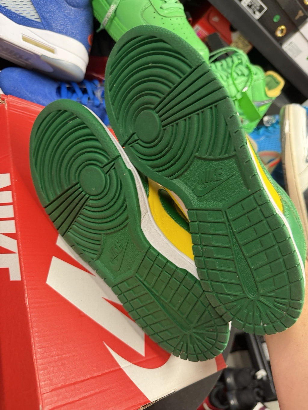 Nike Dunk Low SP 'Brazil' 2020 CU1727-700 Men's Shoes (333)