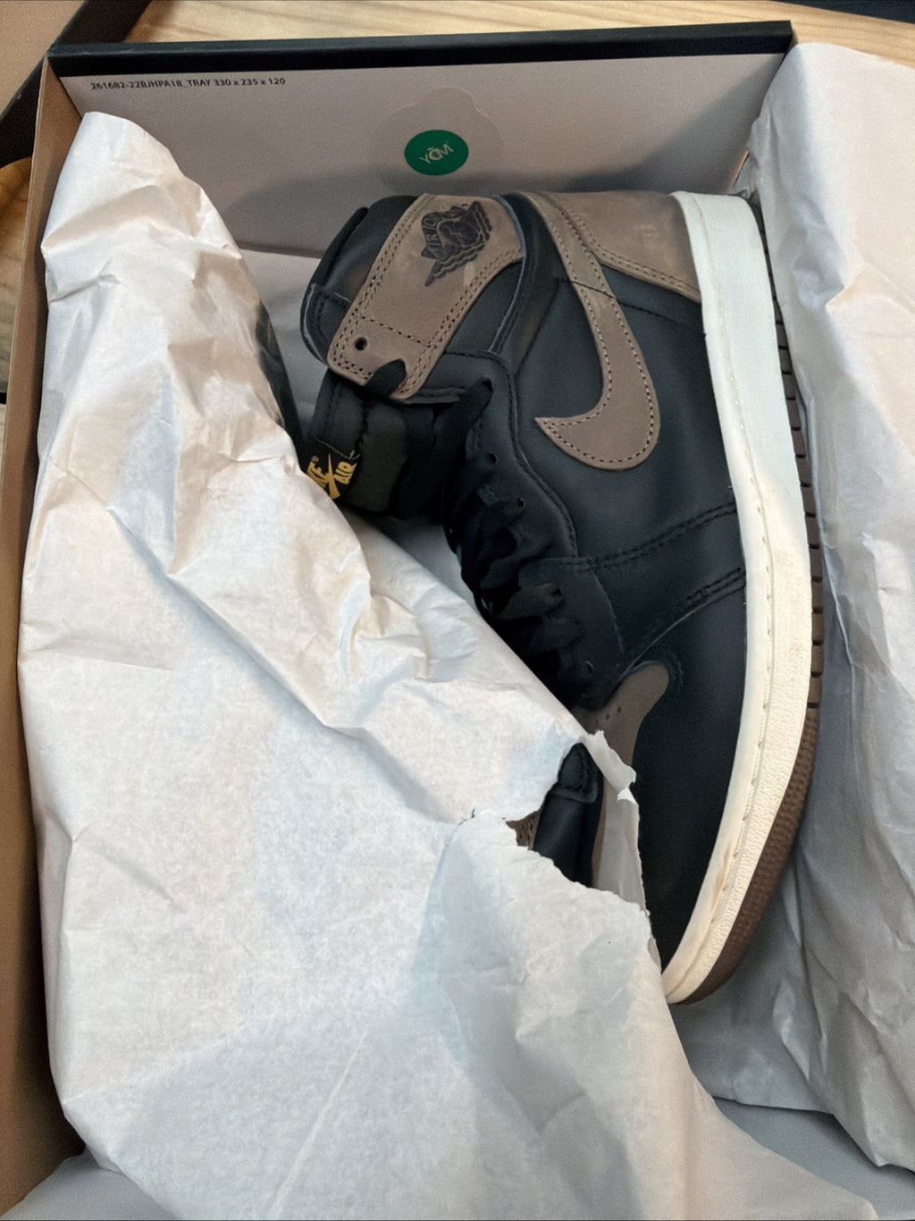Jordan 1 Retro High OG Palomino Size 9 VNDS