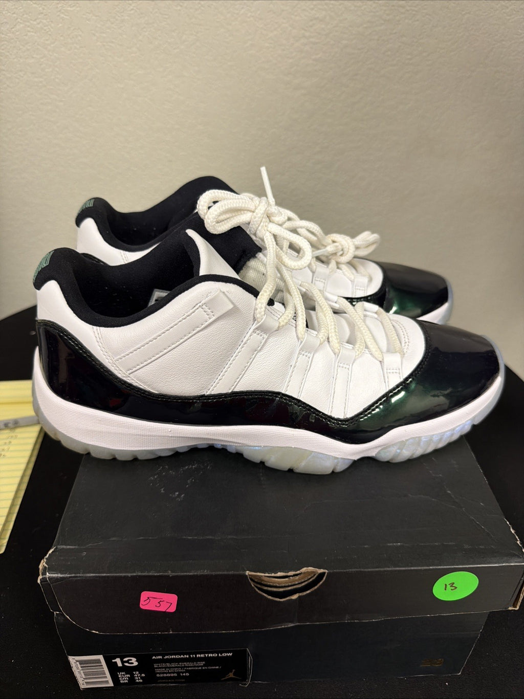 Size 13 - Air Jordan 11 Retro Low Emerald