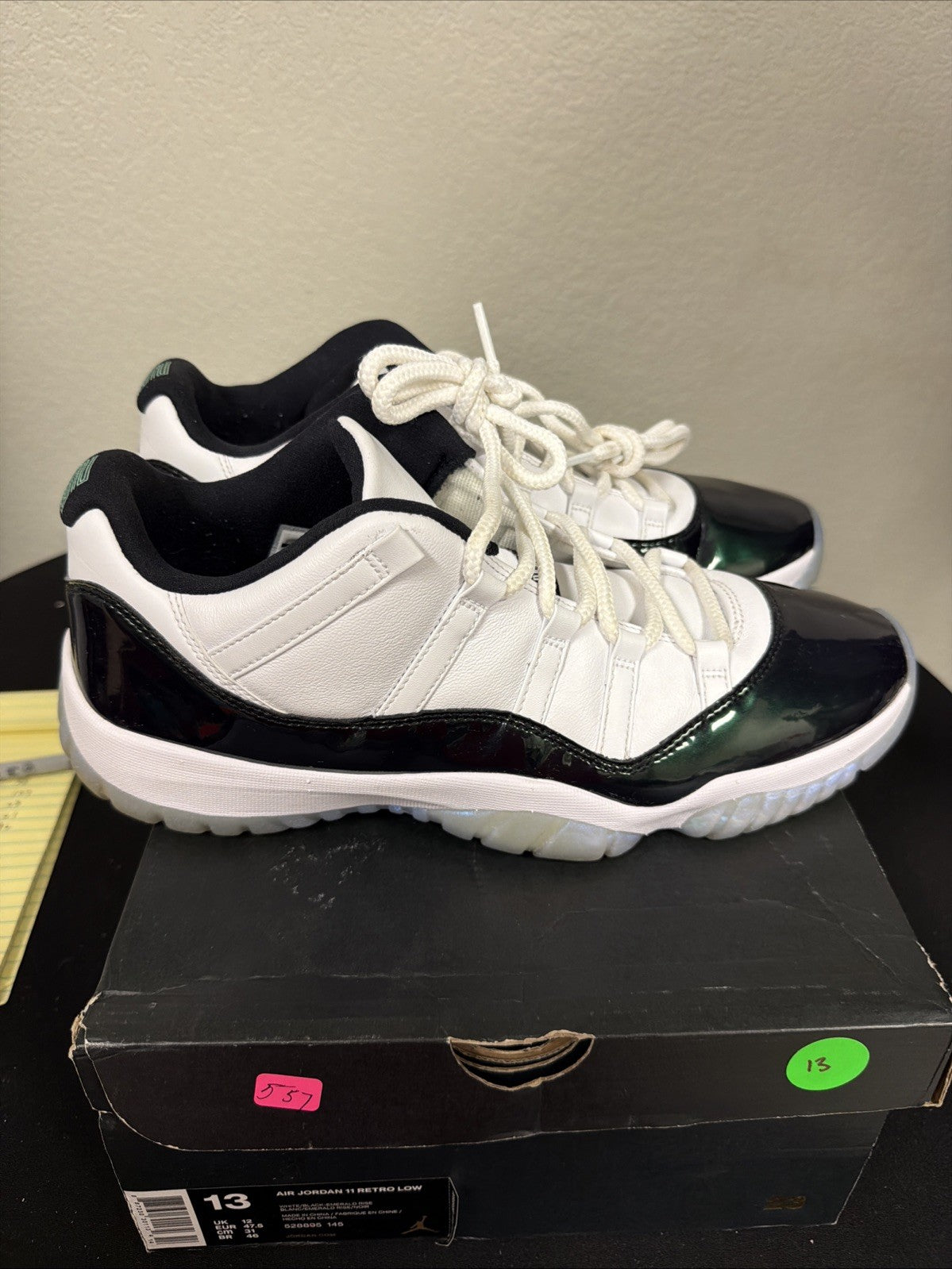 Size 13 - Air Jordan 11 Retro Low Emerald