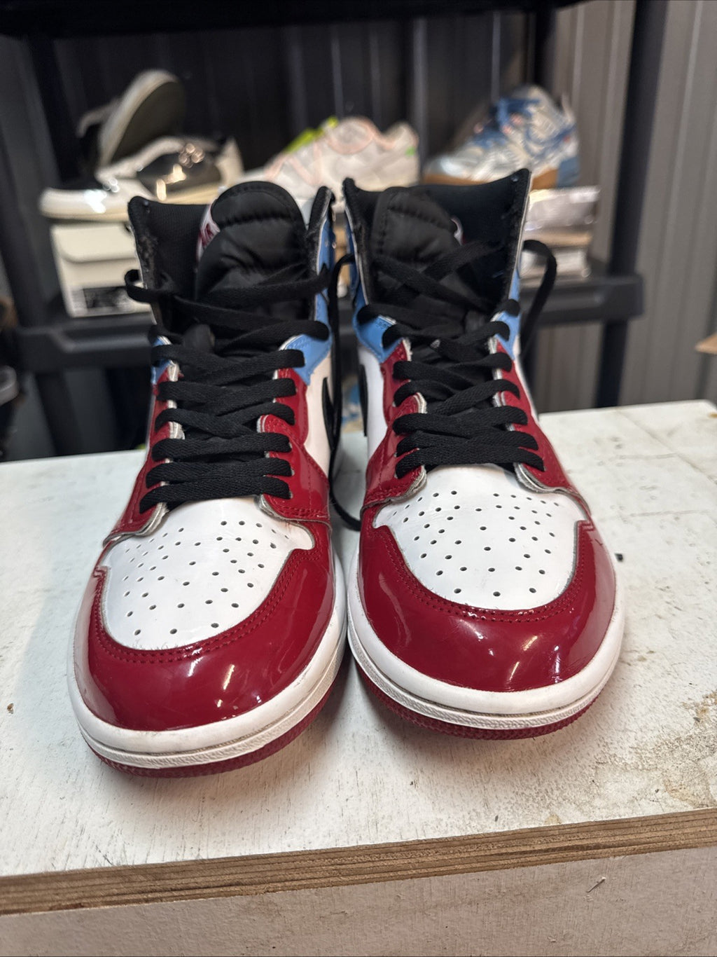 Size 10 - Jordan 1 Retro OG High Fearless | Replacement Box - Worn Once