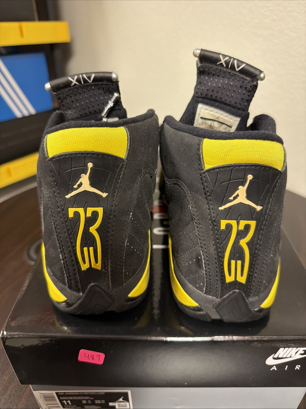 Size 9.5 - Air Jordan 14 Retro Thunder