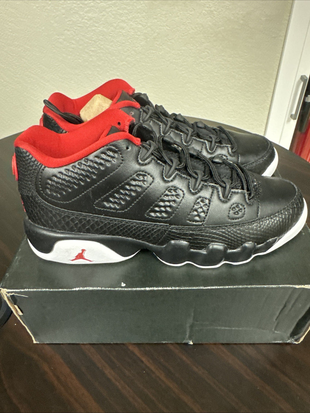 Size 5Y - Air Jordan 9 Retro Low BG 'Snakeskin'