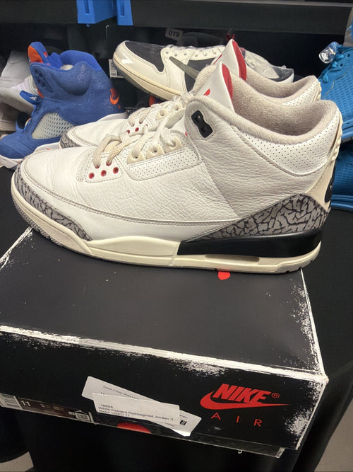 Air Jordan 3 Retro "WHITE CEMENT REIMAGINED" 2023 - Size 11 - dn3707 100 (282-..