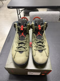 Jordan Air Jordan 6 Retro Travis Scott Olive 2019 CN1084-200 Men's Sneaker