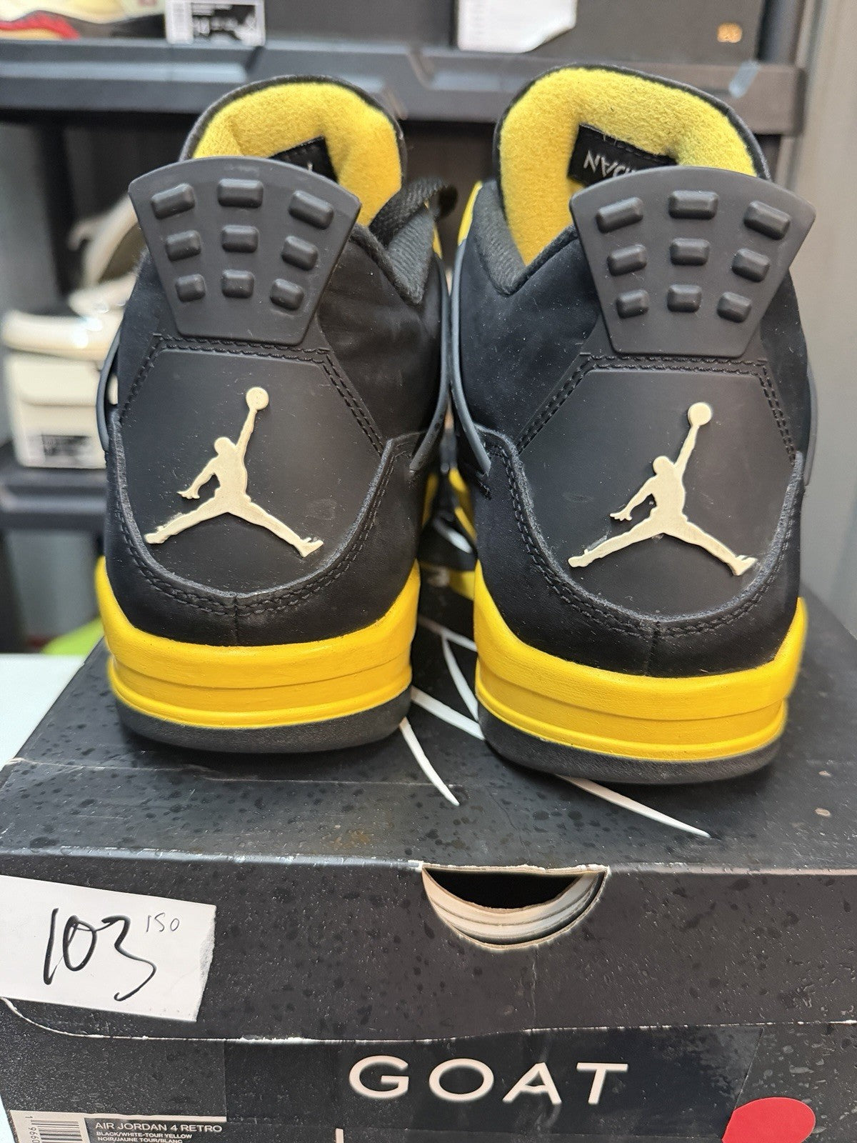Size 10.5 - Jordan 4 Retro Mid Thunder