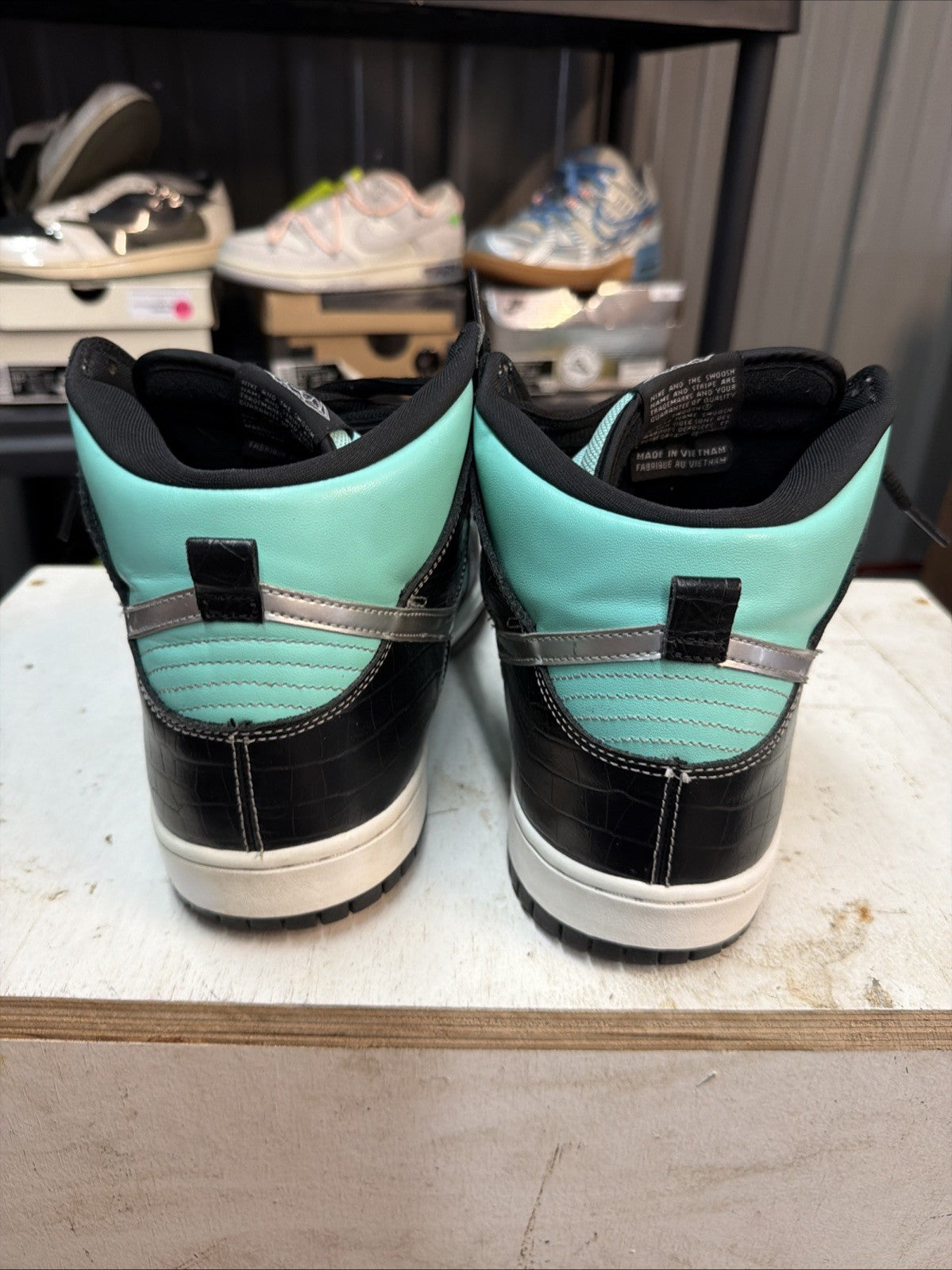 Size 13 - Nike SB Dunk High Premium x Diamond Supply Co. Tiffany 2014