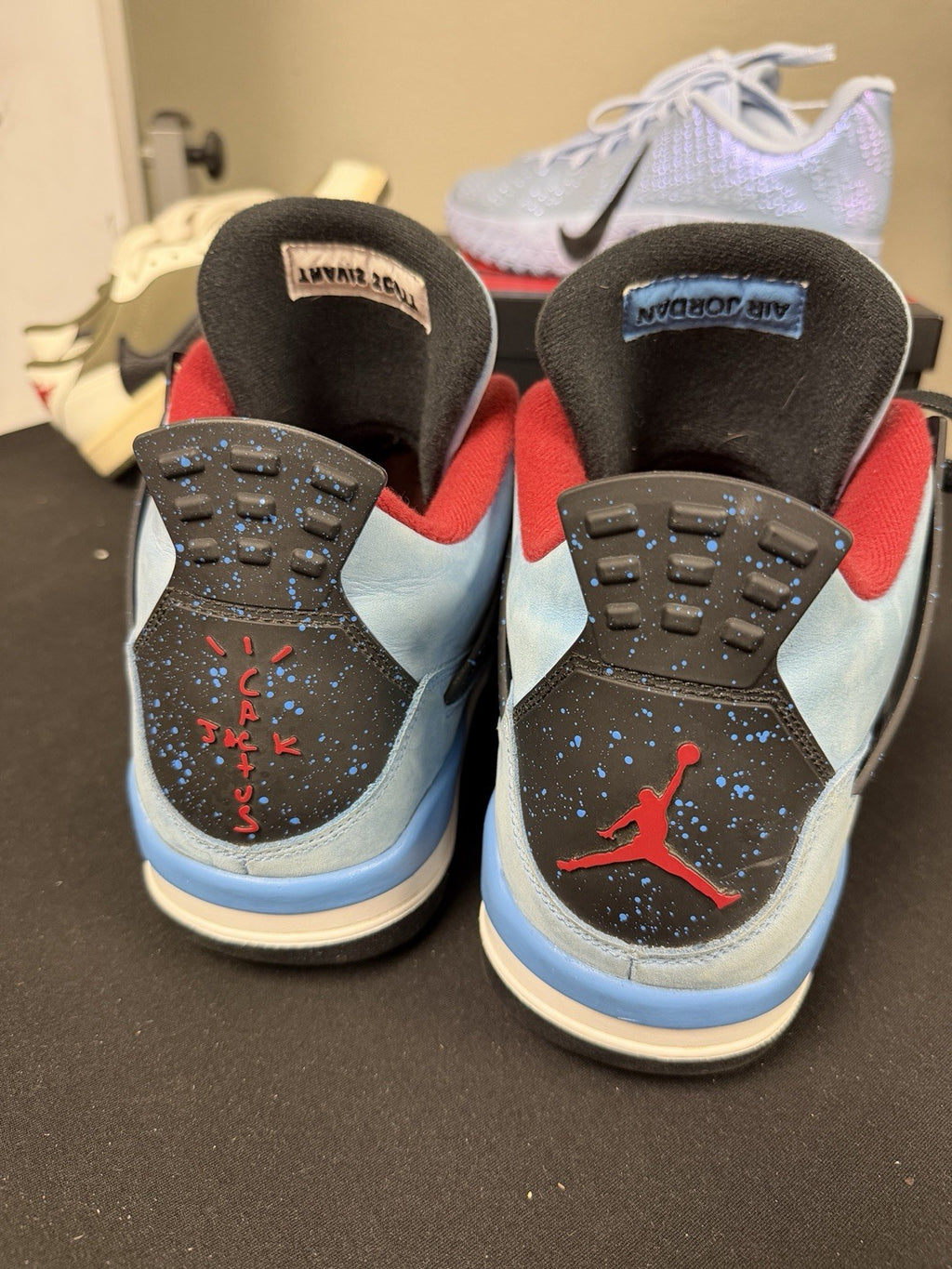 Jordan 4 Retro Travis Scott Cactus Jack Blue size 13