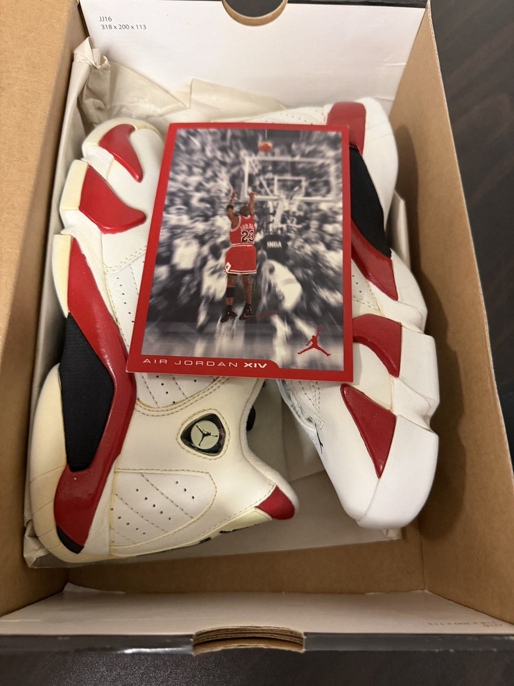 NIKE AIR JORDAN XIV 14 RETRO GS CANDY CANE CHICAGO RIP HAMILTON RED 5Y