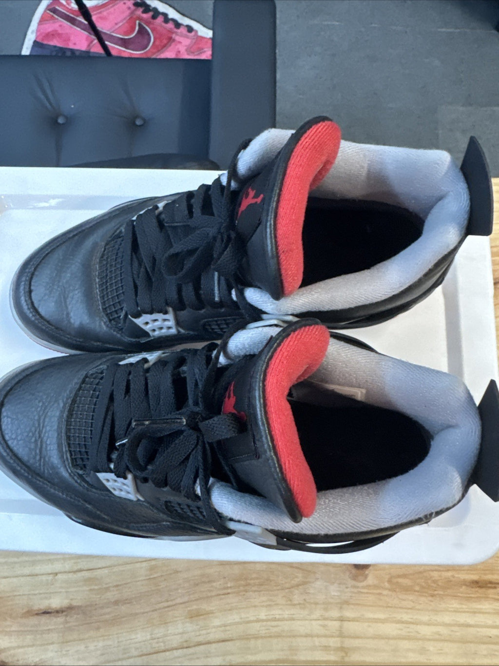 Size 9 - Jordan 4 Retro Bred Reimagined | Replacement Box