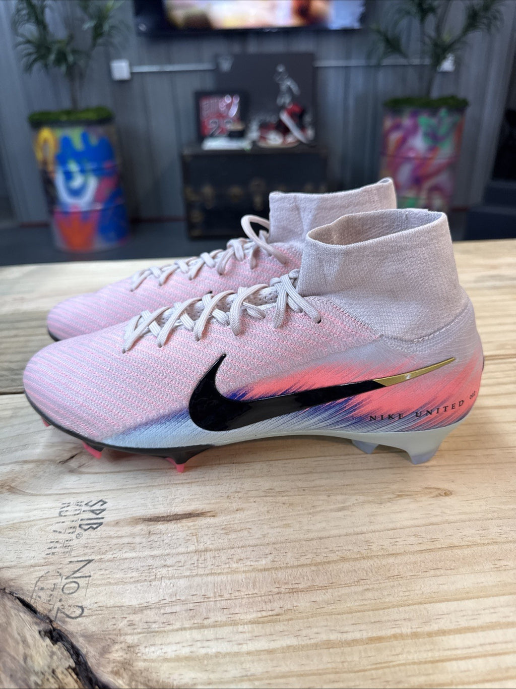 Size 9 - Nike Mercurial Superfly 10 Soccer United 002  Pack | Replacement Box
