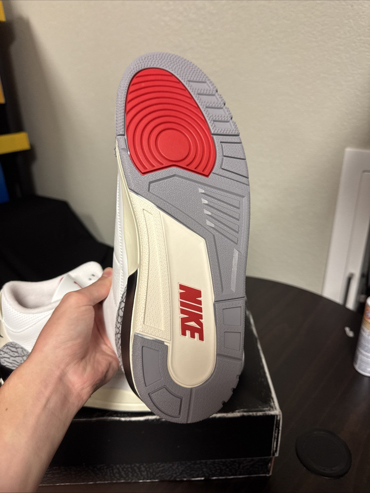 Air Jordan 3 Retro "WHITE CEMENT REIMAGINED" 2023 - Size 12 - dn3707 100 (1-48..
