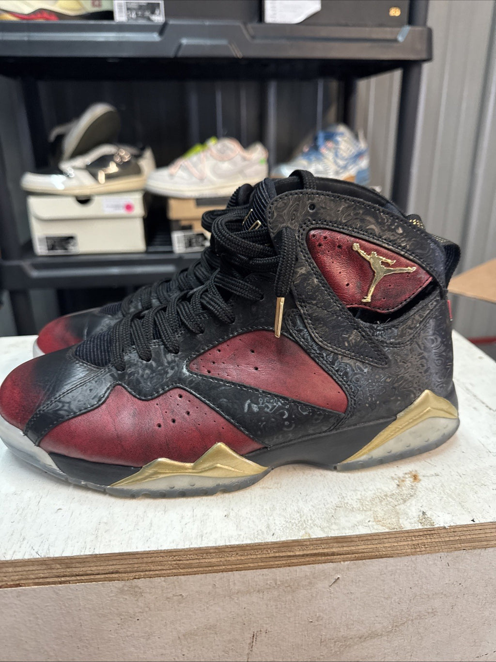 Size 9 - Jordan 7 Retro Doernbecher 2016 | Replacement Box - Barely Worn