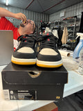 Size 8 - JORDAN 1 Low Sail University Gold Black
