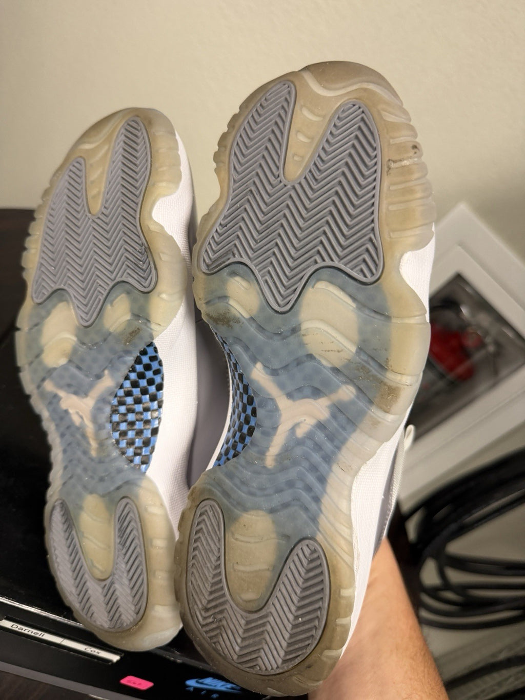Size 9.5 - Air Jordan 11 Retro Low Cement Grey