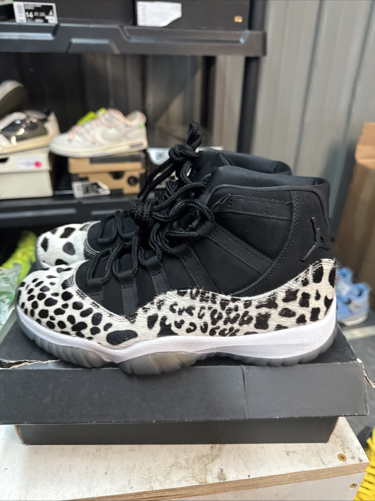 Size 9W - Jordan Retro 11 Animal Instinct | Worn Once - Replacement Box