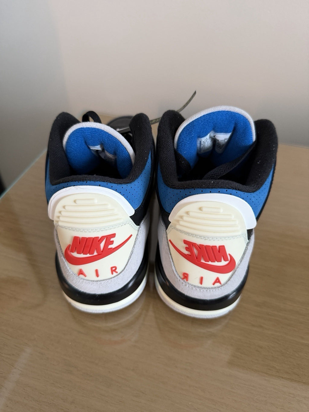 Nike Air Jordan 3 Retro GS Rare Air Black Blue Red IB8968-004 Kids 5 Womens 6.5