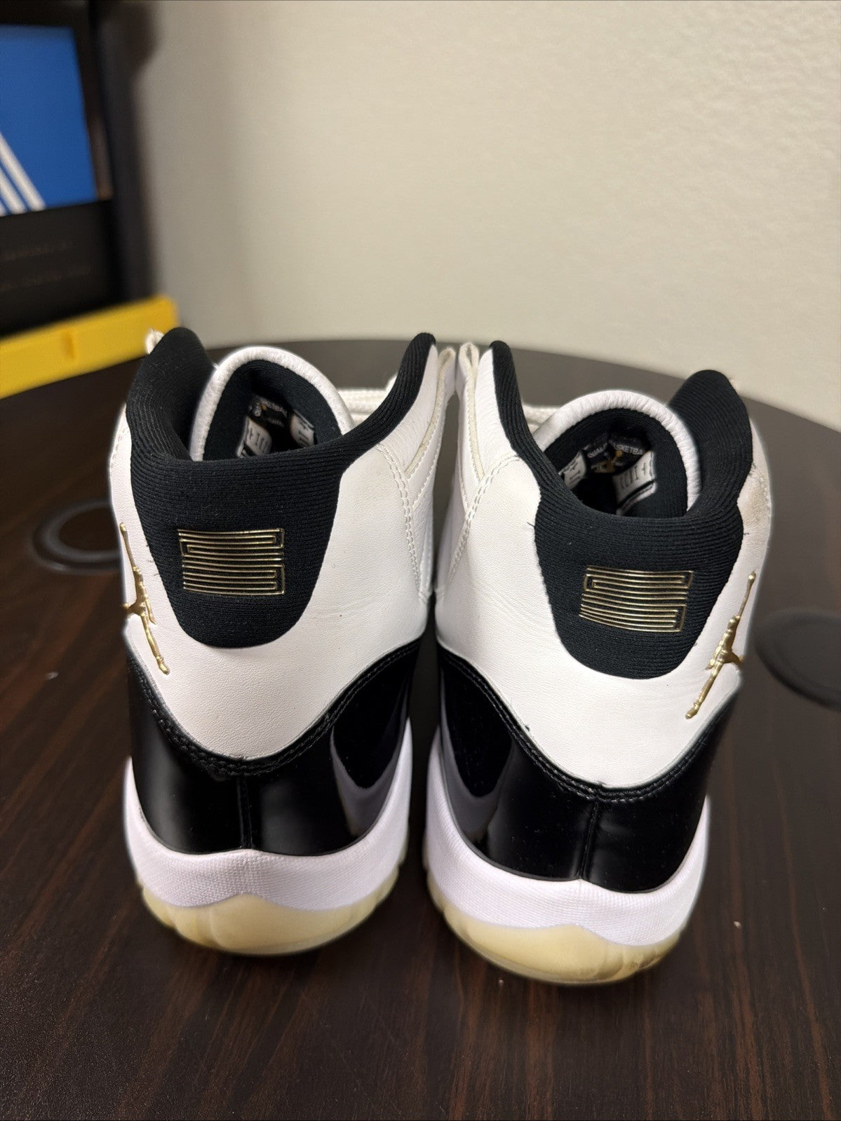 Jordan Air Jordan 11 Retro Gratitude White Metallic Gold Black 🔥🔥
