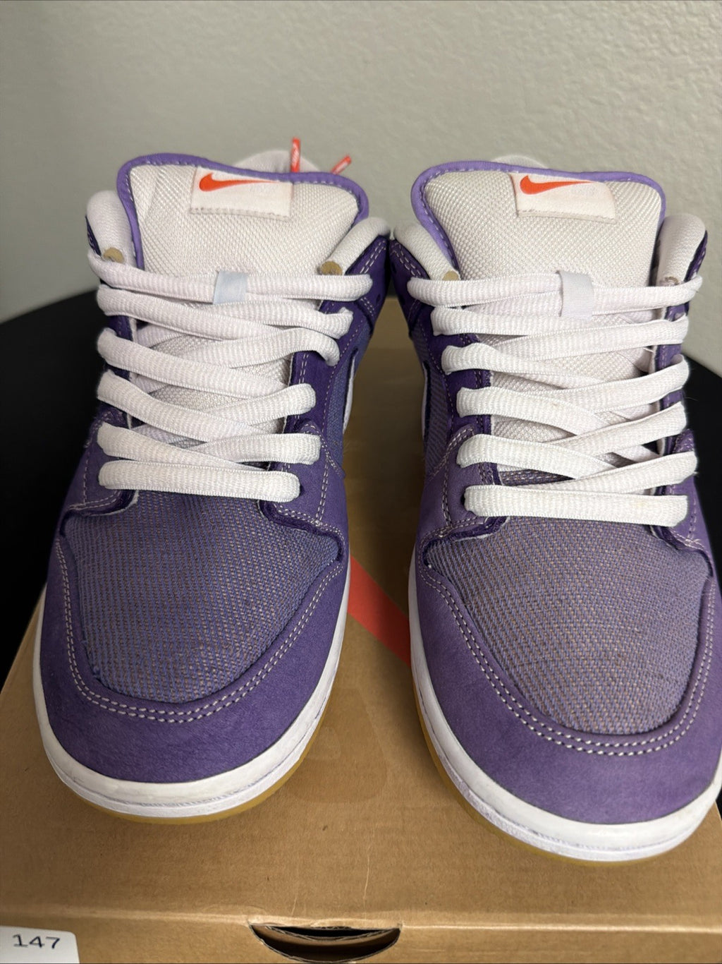 Size 10 - Nike Dunk SB Low Unbleached Pack - Lilac