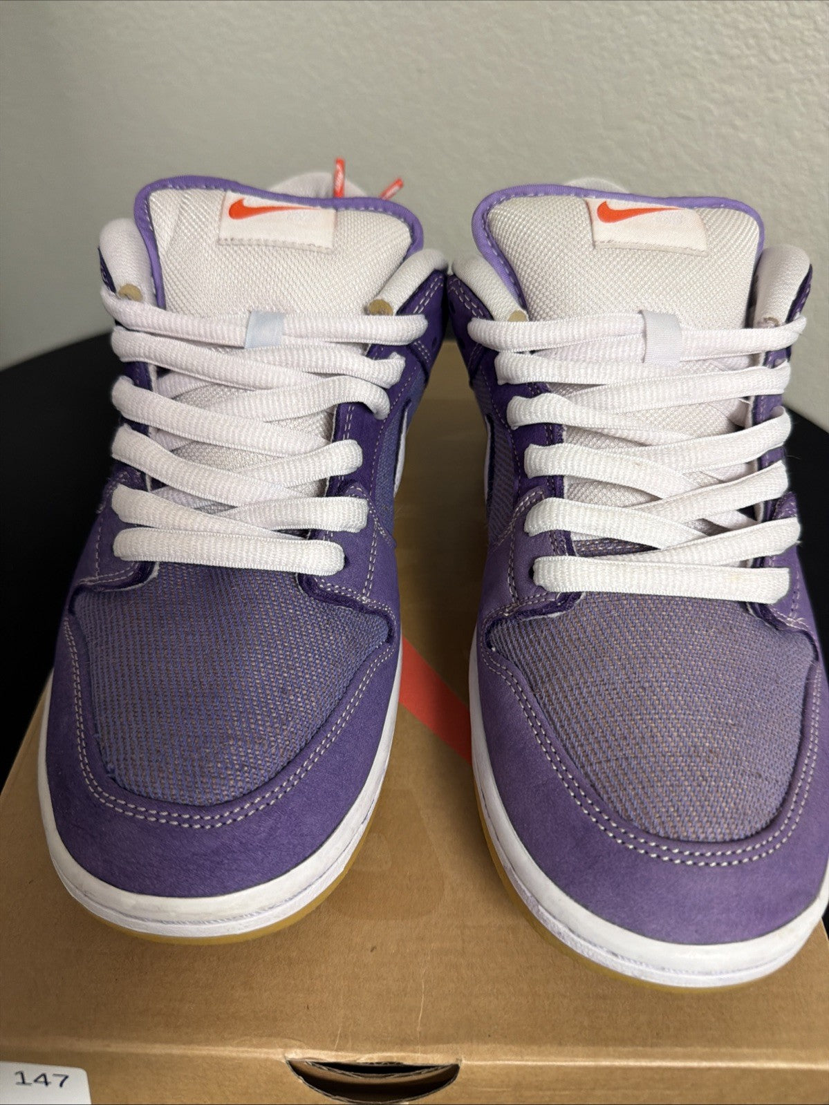 Size 10 - Nike Dunk SB Low Unbleached Pack - Lilac
