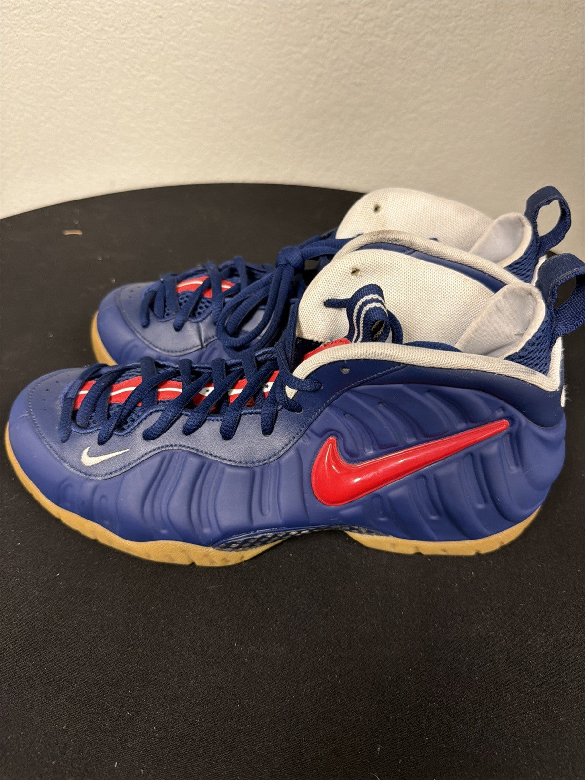 Nike Air Foamposite Pro USA Navy Gum Size 10 Men's