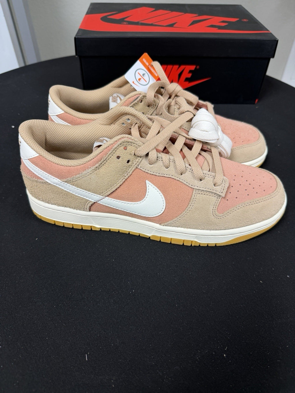 Nike Dunk Low Retro SE Men 10 Prm Suede  NO LID HQ1931-200￼