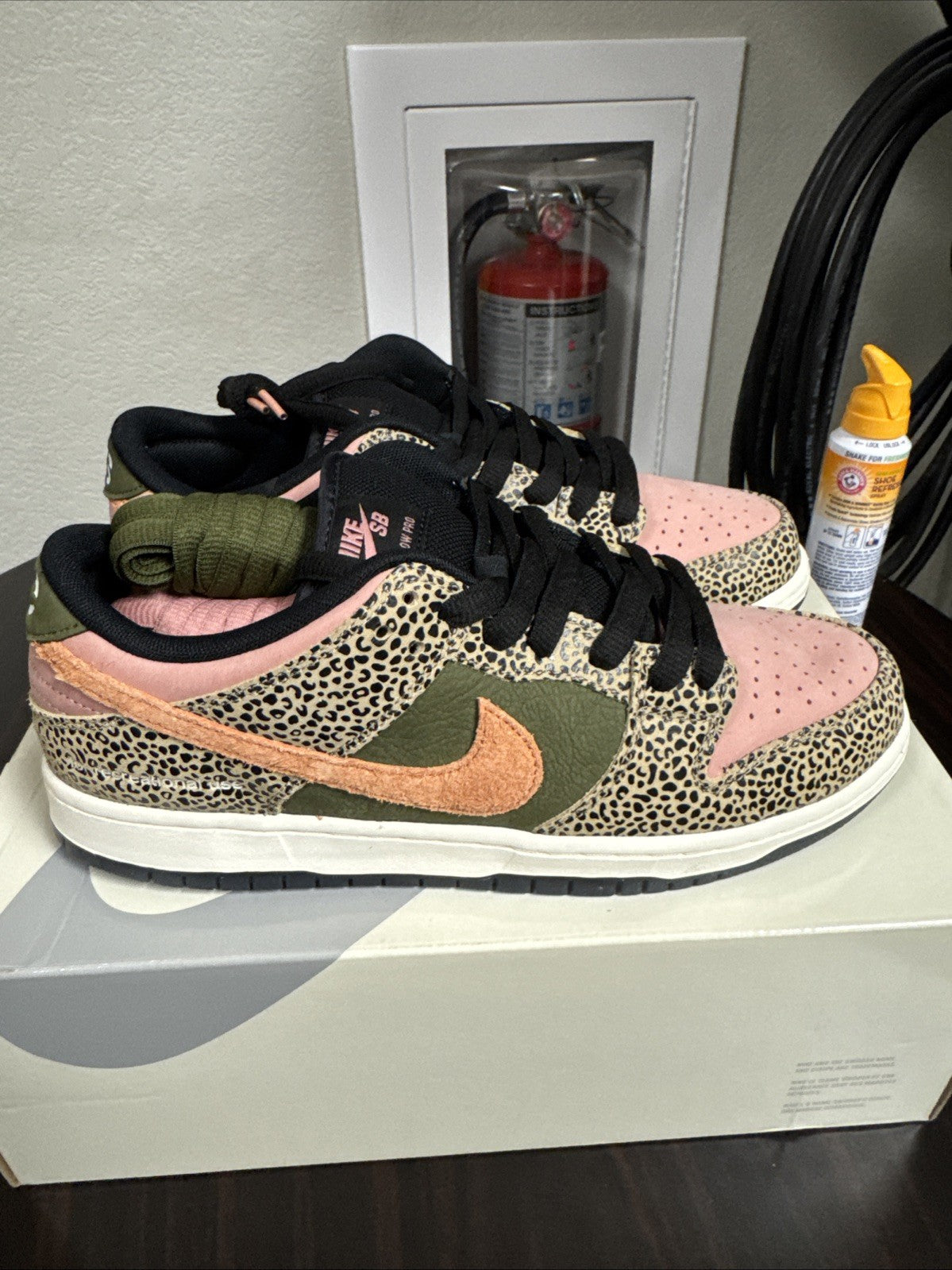 Size 9.5 - Nike SB Dunk Low Pro Arts-Rec Rust Pink Rough Green
