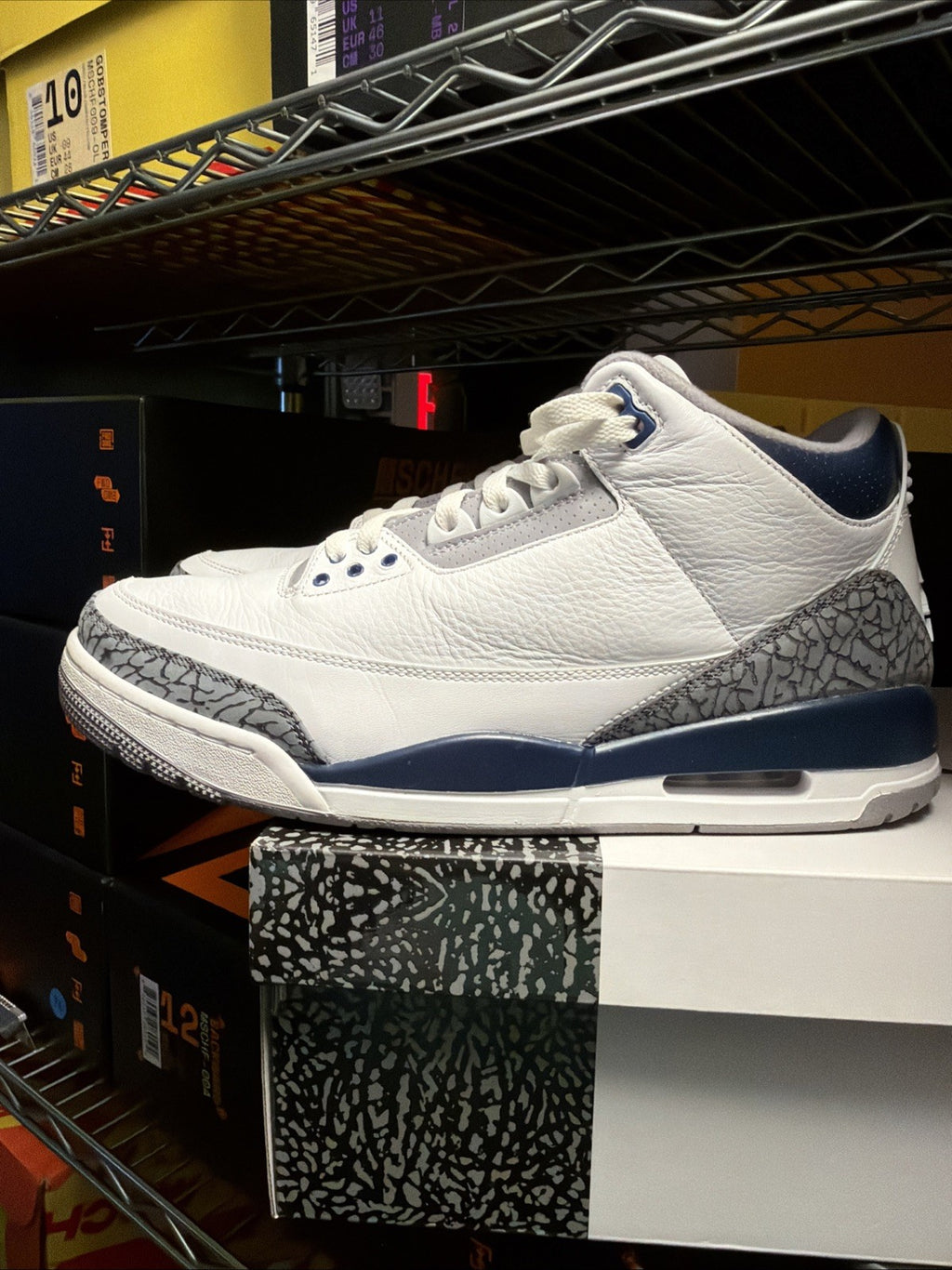 Size 11.5 - Air Jordan 3 Retro Midnight Navy