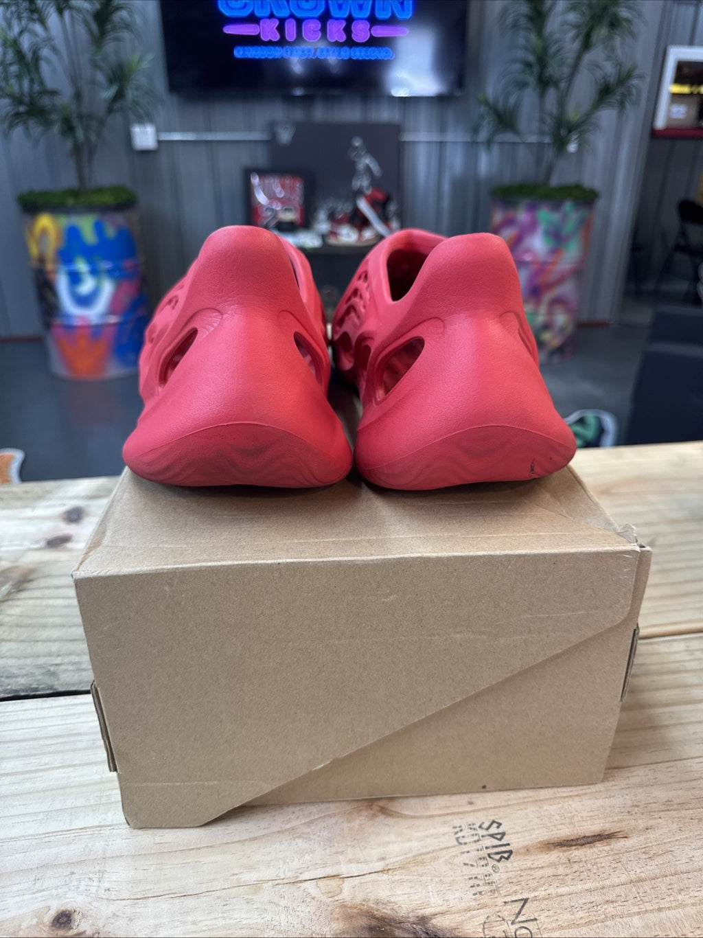 Adidas x Yeezy Foam Runner Vermillion Men’s Size 8