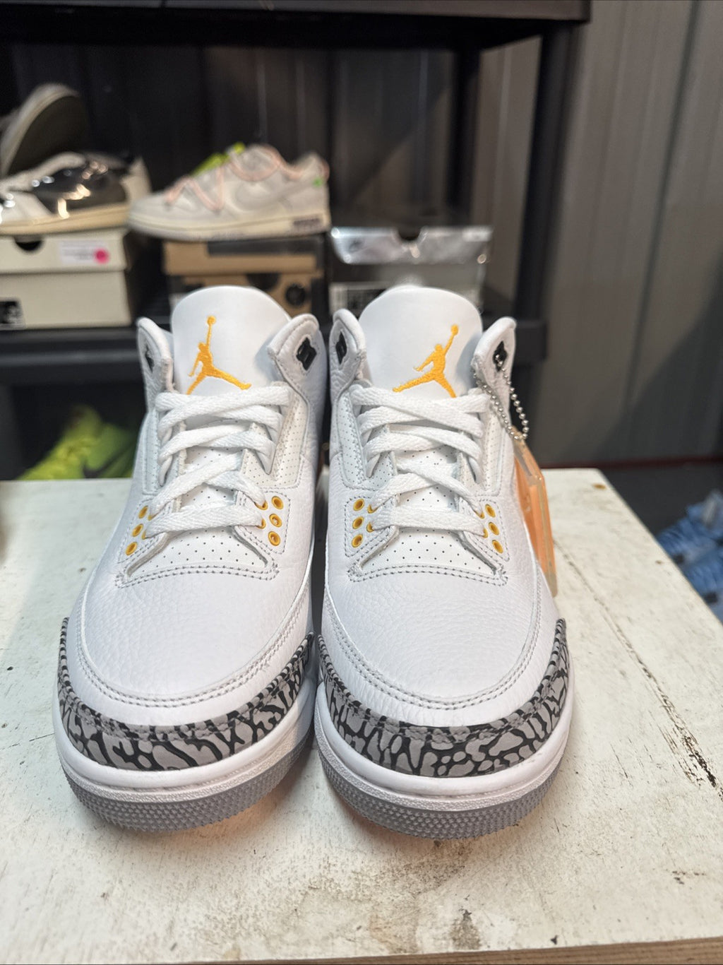 Size 7.5W - Air Jordan 3 Retro Laser Orange | Replacement Box