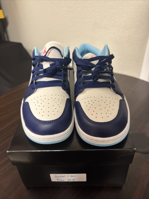 Jordan 1's Nike Low Sail Blue Chill Void Size 10.5 2025 Release