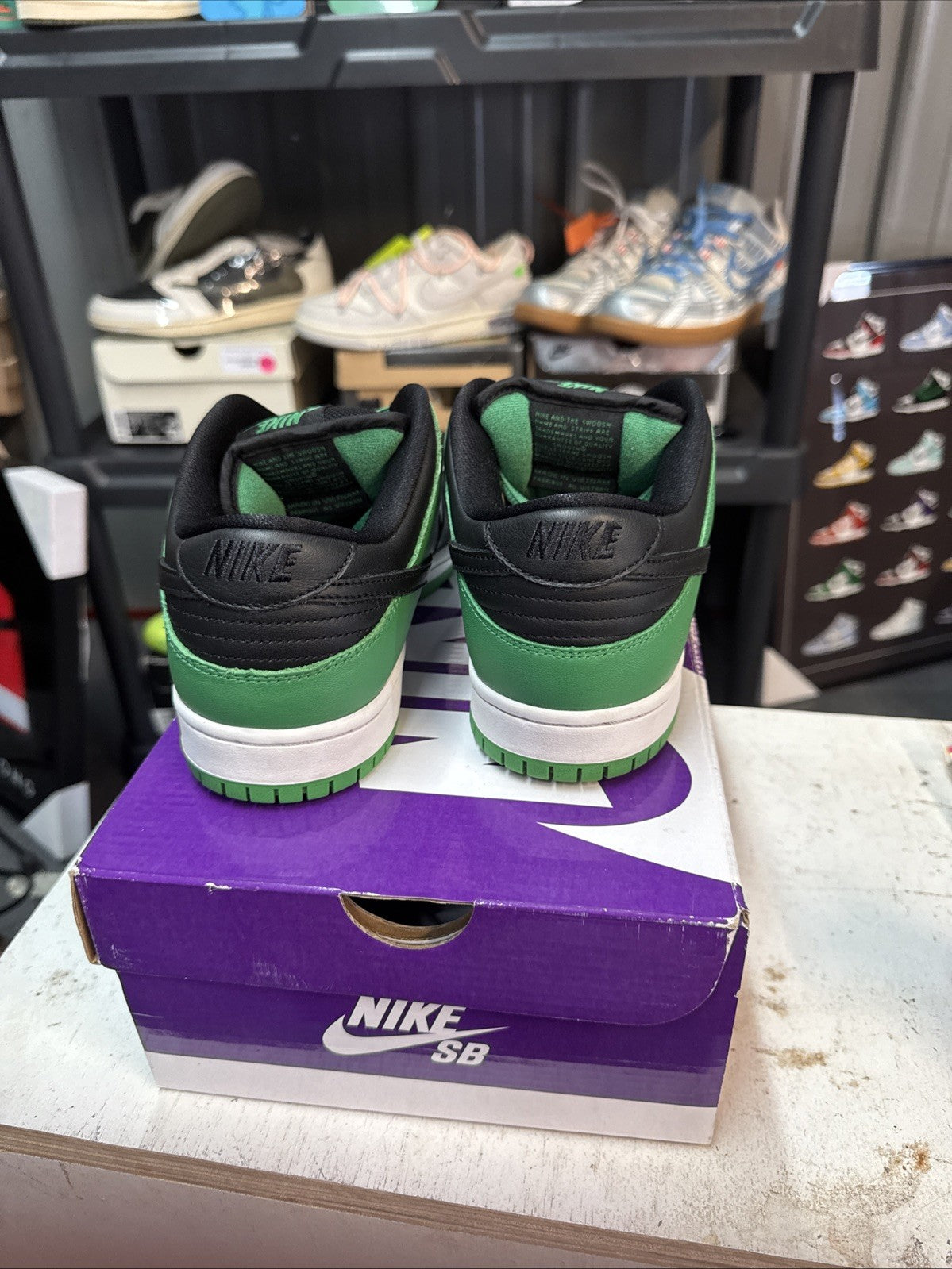 Mens Size 8 - Nike Dunk Pro SB Low Classic Green