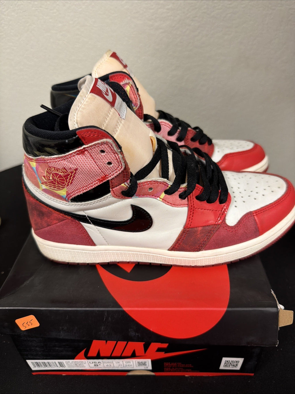 Size 8.5 - Jordan 1 Retro OG x Marvel High Next Chapter