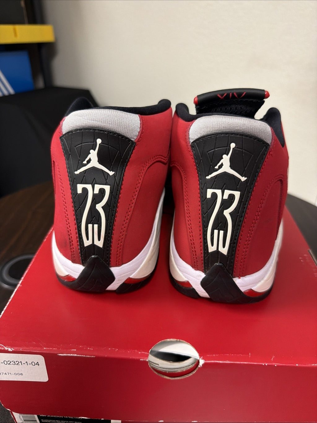 Jordan Air Jordan 14 Red Black White