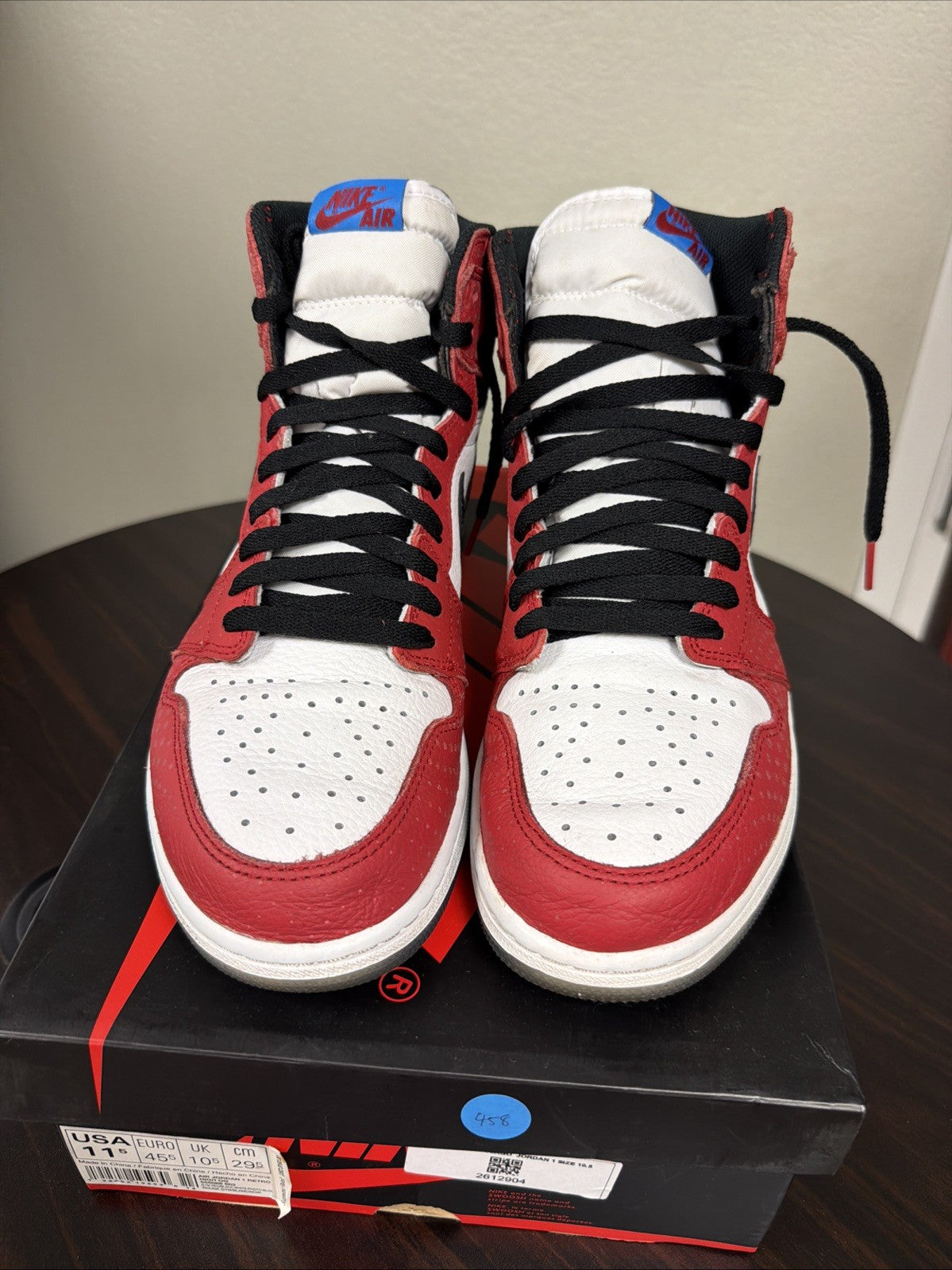Size 11.5 - Jordan 1 Retro OG Special Box x Marvel High Origin Story