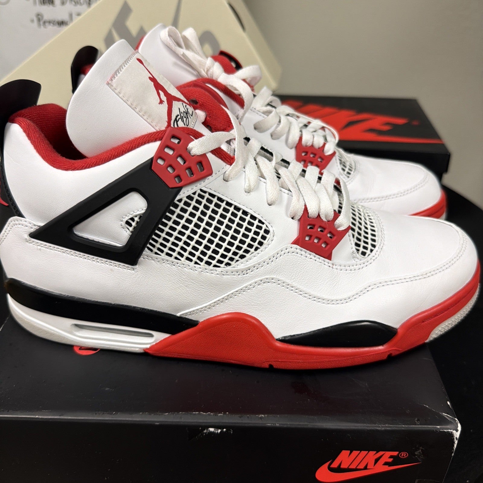 Jordan 4 Retro Fire Red (2020) - Size 13 (U)