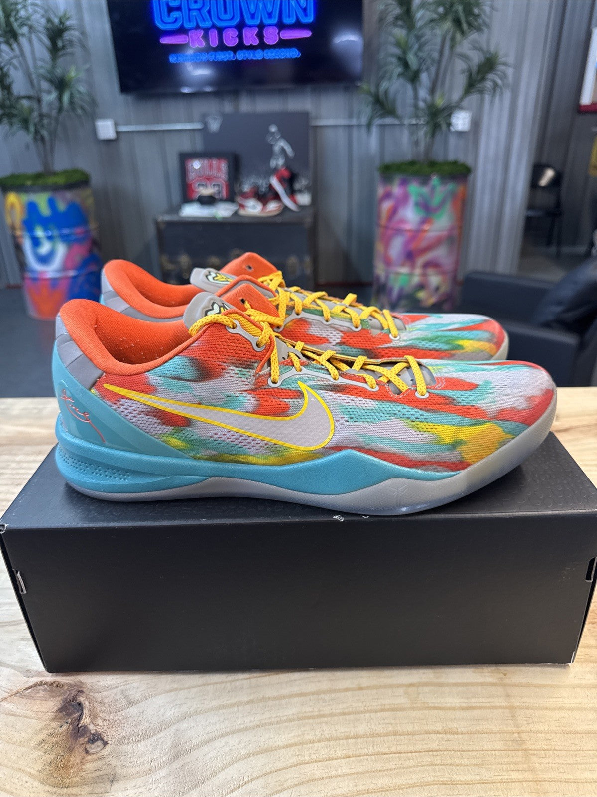 Size 15 - Nike Kobe 8 Protro 2024 ‘Venice Beach’ | Slightly Worn