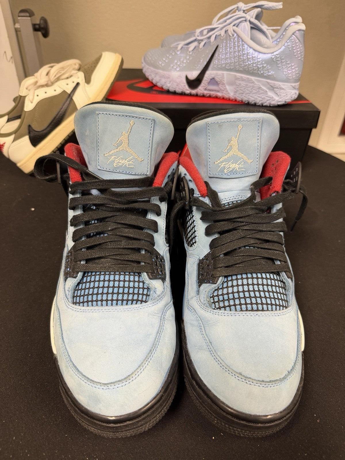 Jordan 4 Retro Travis Scott Cactus Jack Blue size 13