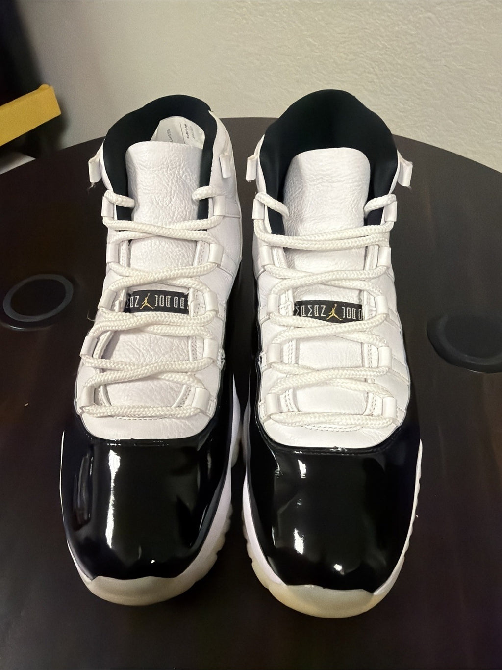 Jordan Air Jordan 11 Retro Gratitude White Metallic Gold Black 🔥🔥