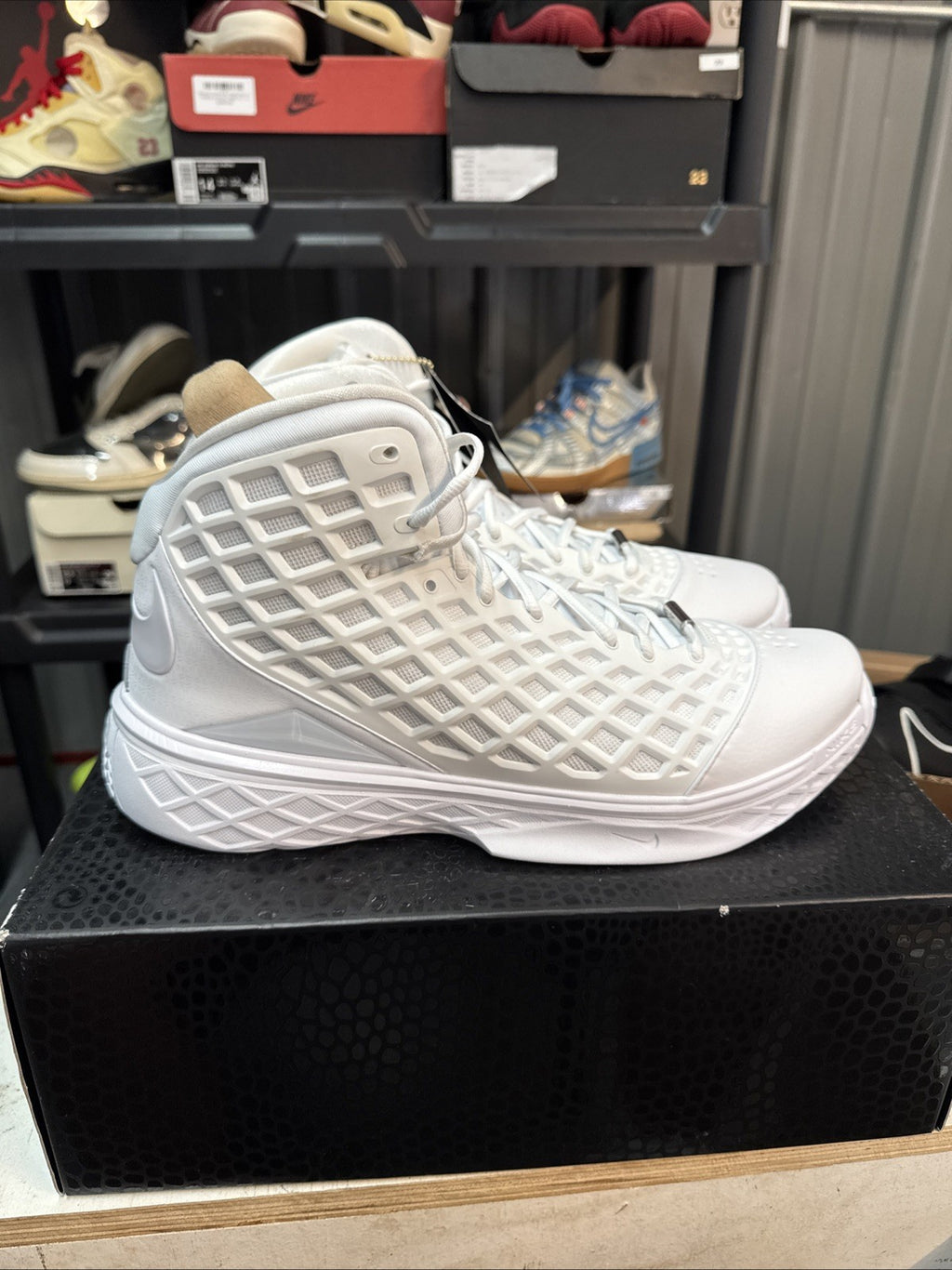 Nike Kobe III Protro Triple White HM4351 100 Men's Size 14 | Topless Box