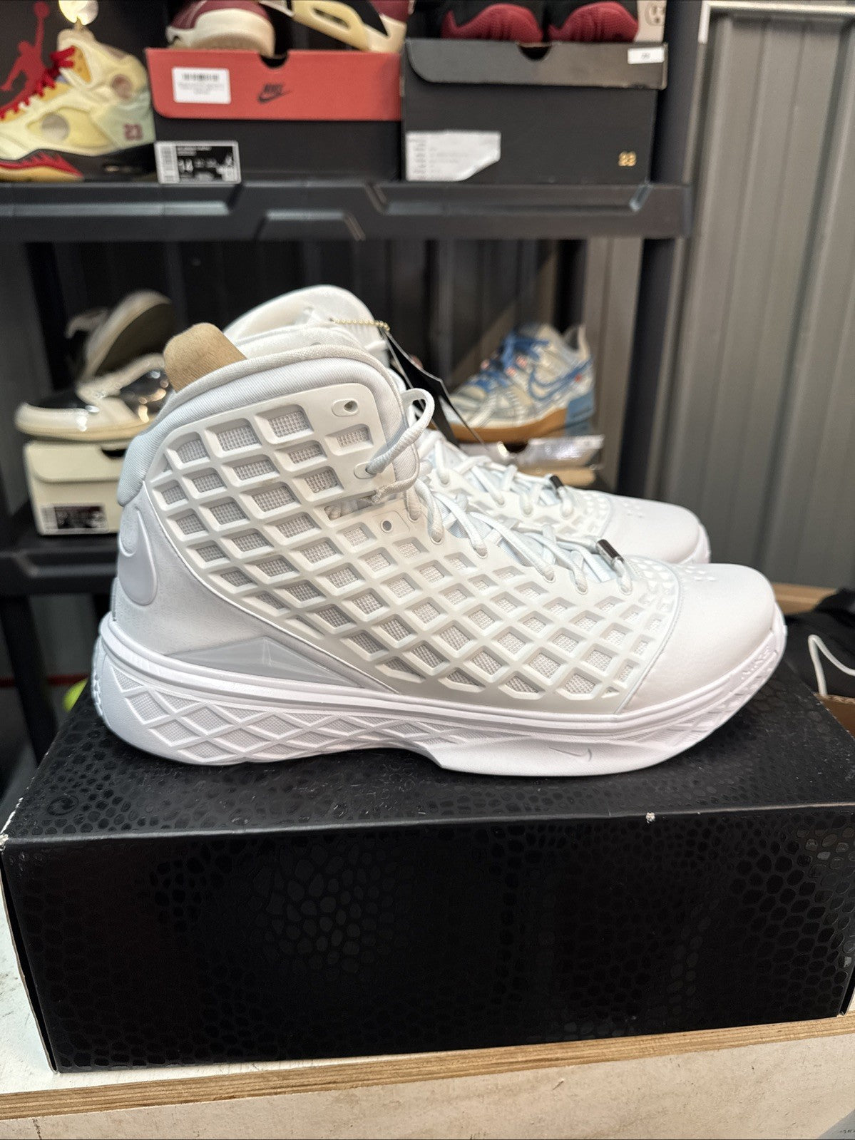 Nike Kobe III Protro Triple White HM4351 100 Men's Size 14 | Topless Box