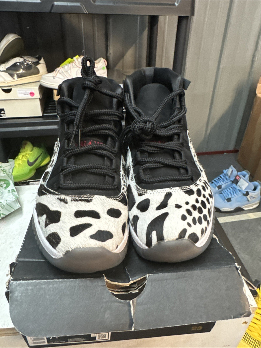 Size 9W - Jordan Retro 11 Animal Instinct | Worn Once - Replacement Box