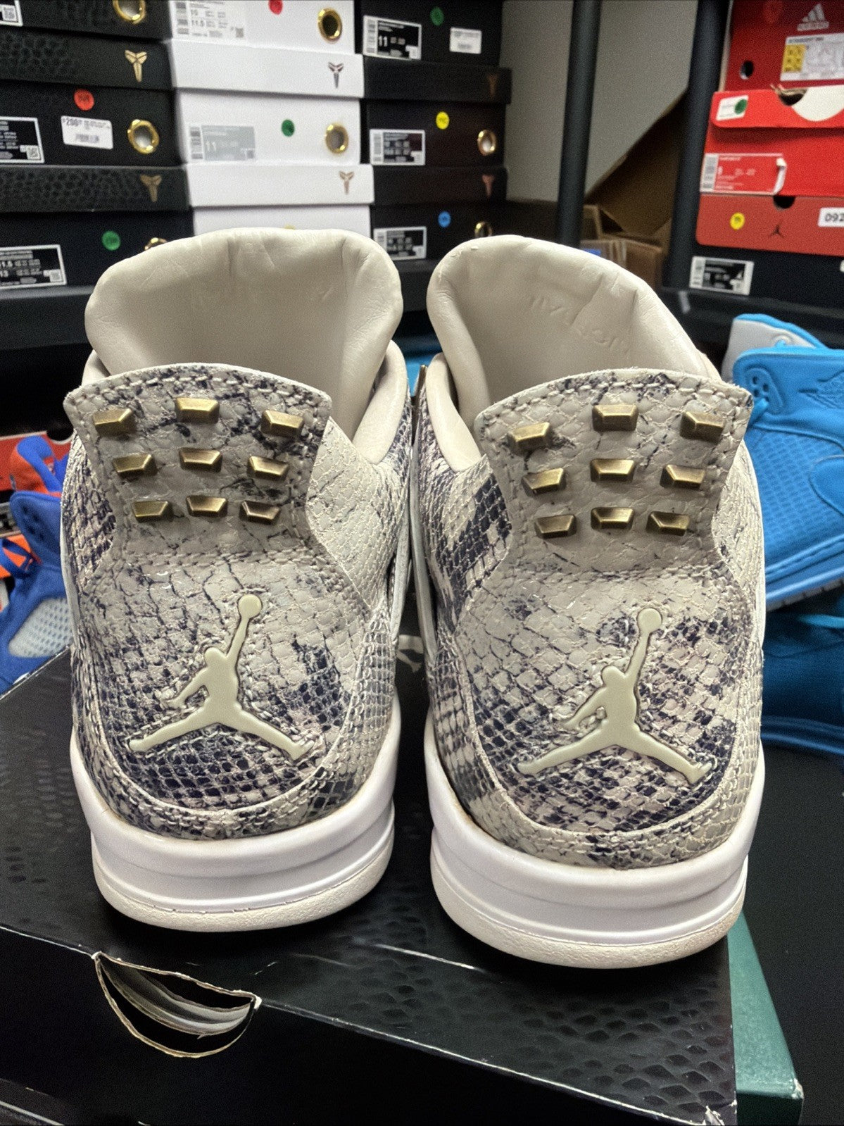 Size 9 - Air Jordan 4 Retro Premium Snakeskin