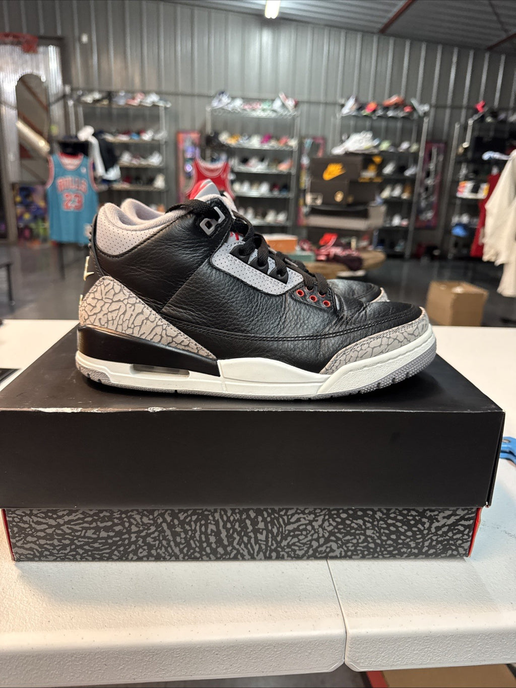 Size 8 - Air Jordan 3 Retro OG 2024 Black Cement