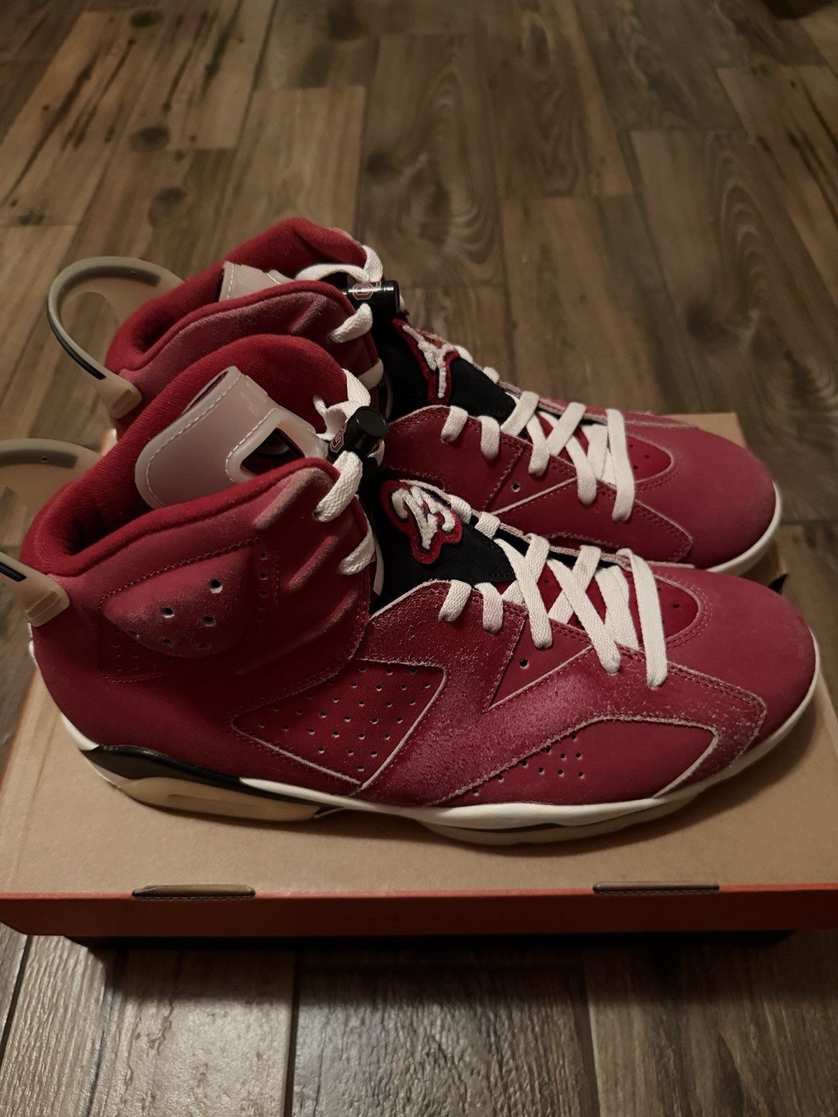 Size 13 - Air Jordan 6 Retro PE Oklahoma Sooners