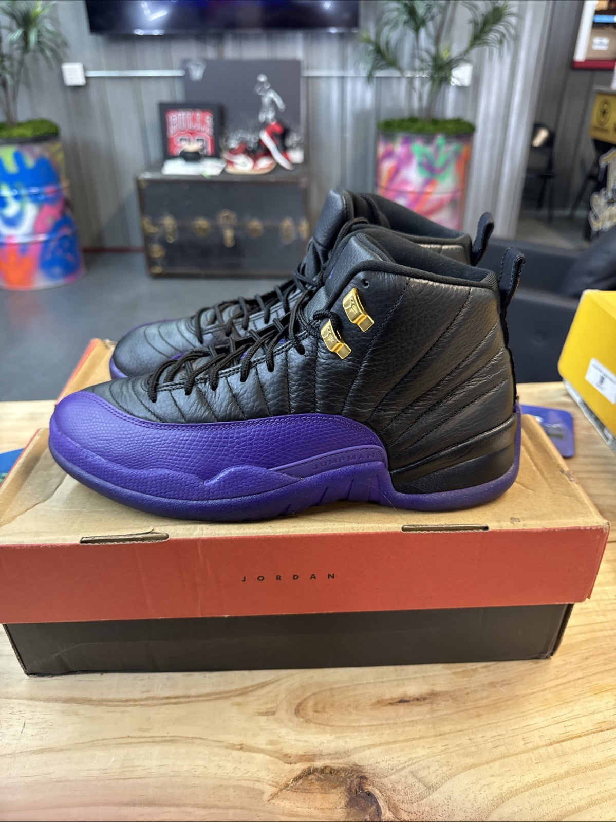 Size 10.5 - Jordan 12 Retro Mid Field Purple | Wore Once