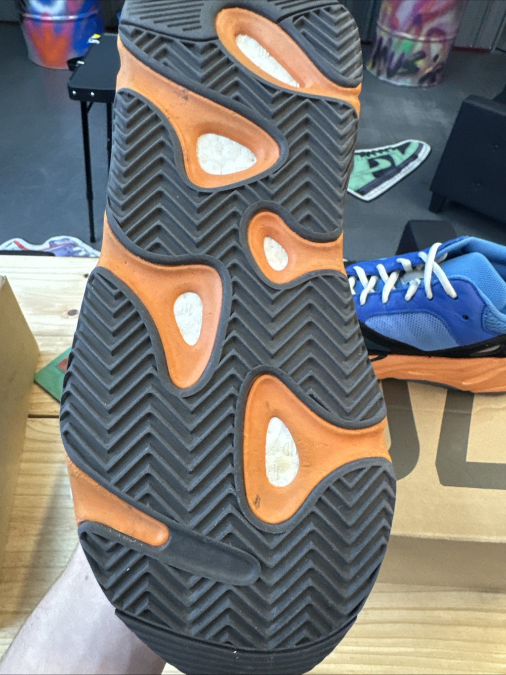 Size 12 - adidas Yeezy Boost 700 Bright Blue