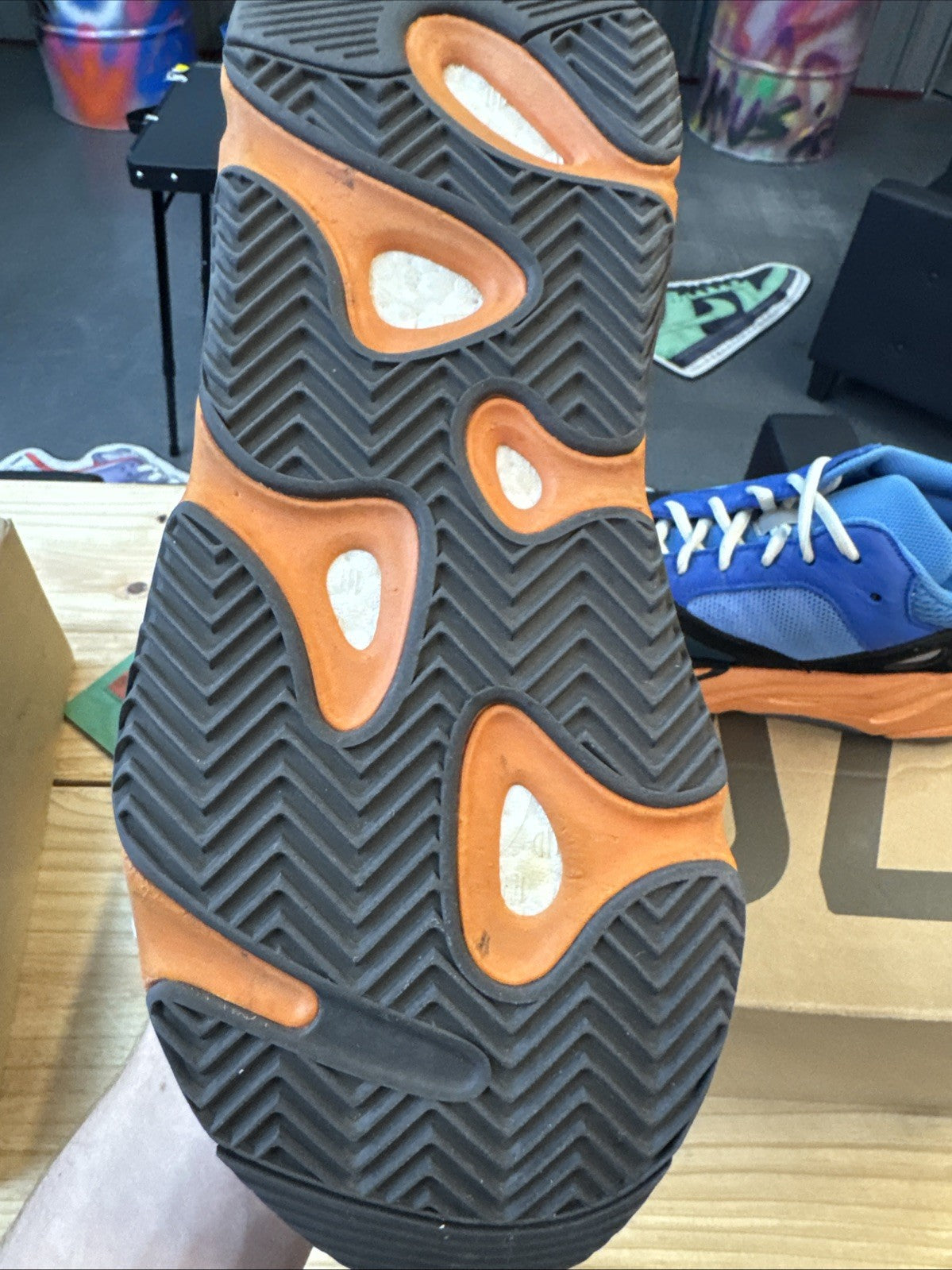 Size 12 - adidas Yeezy Boost 700 Bright Blue