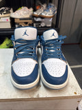 Size 11 - Jordan Air Jordan 1 Low SE Blue White | Replacement Box