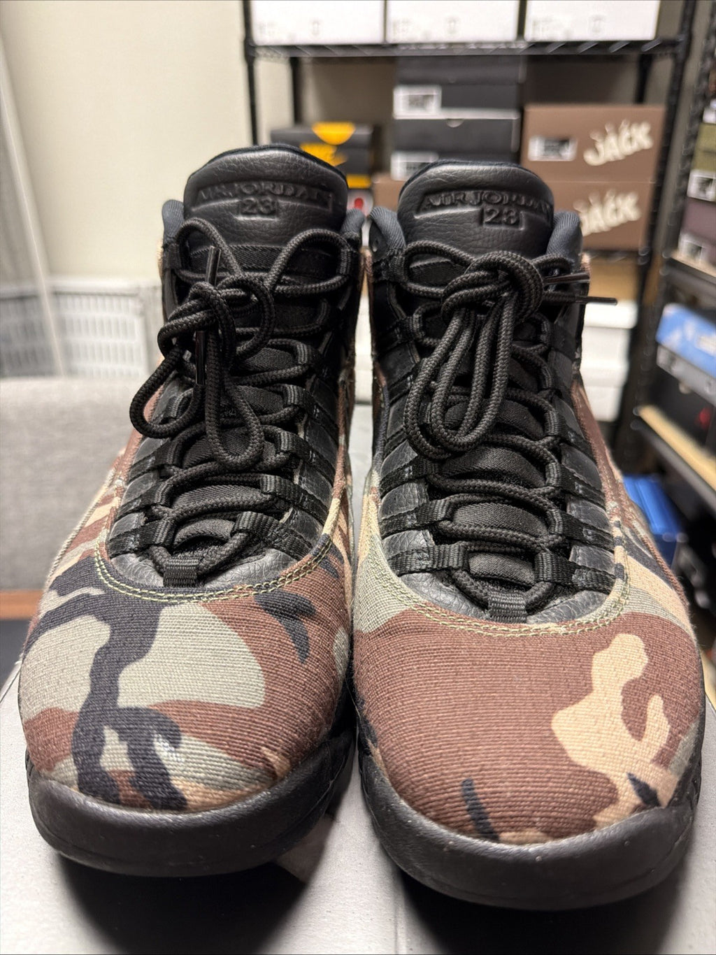 Size 10 - Air Jordan 10 Retro Woodland Camo